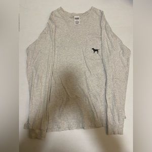 VS PINK white long sleeve size small